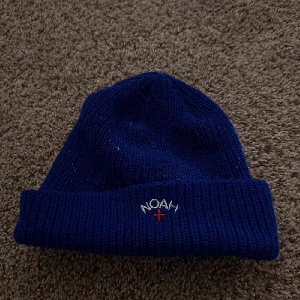 Noah NY Core Logo Beanie - Royal Blue